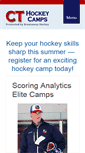 Mobile Screenshot of cthockeycamps.com